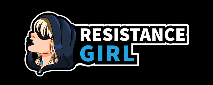 The Resistance Girl - Tribute to hooded girl who embraces internet freedoms and fights against censorship
